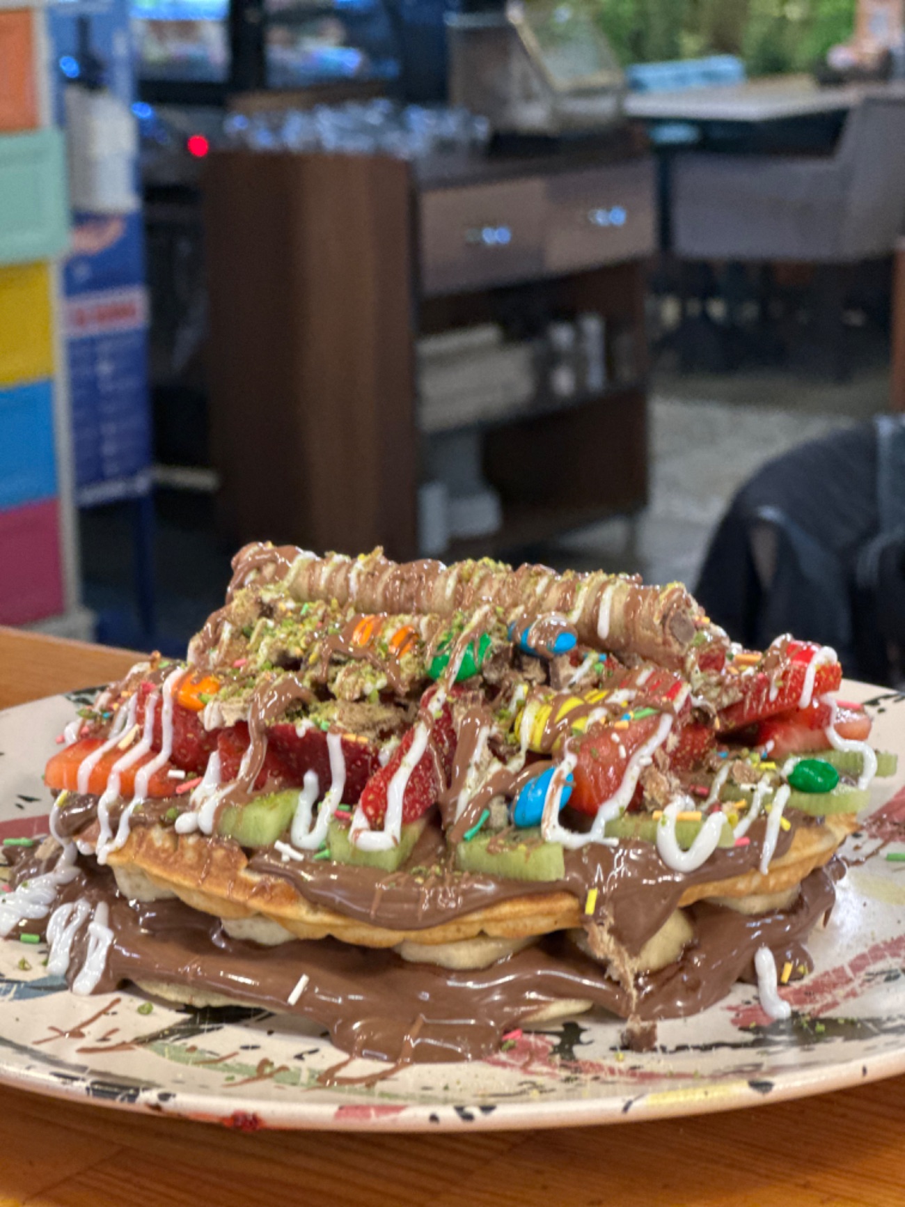 Double Dondurmalı Waffle